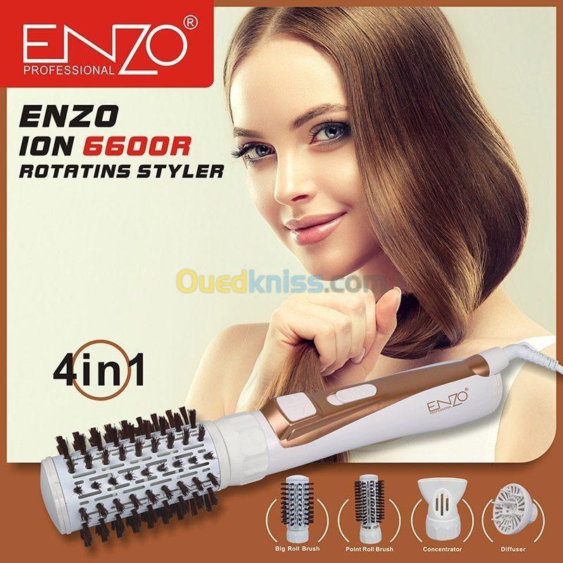 Sèche cheveux brosse rotative 4in1 enzo