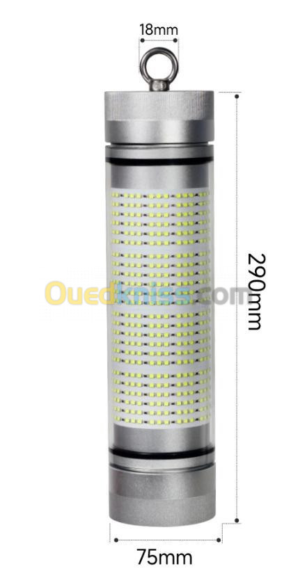 Lampe led pour sardines rechargeable 