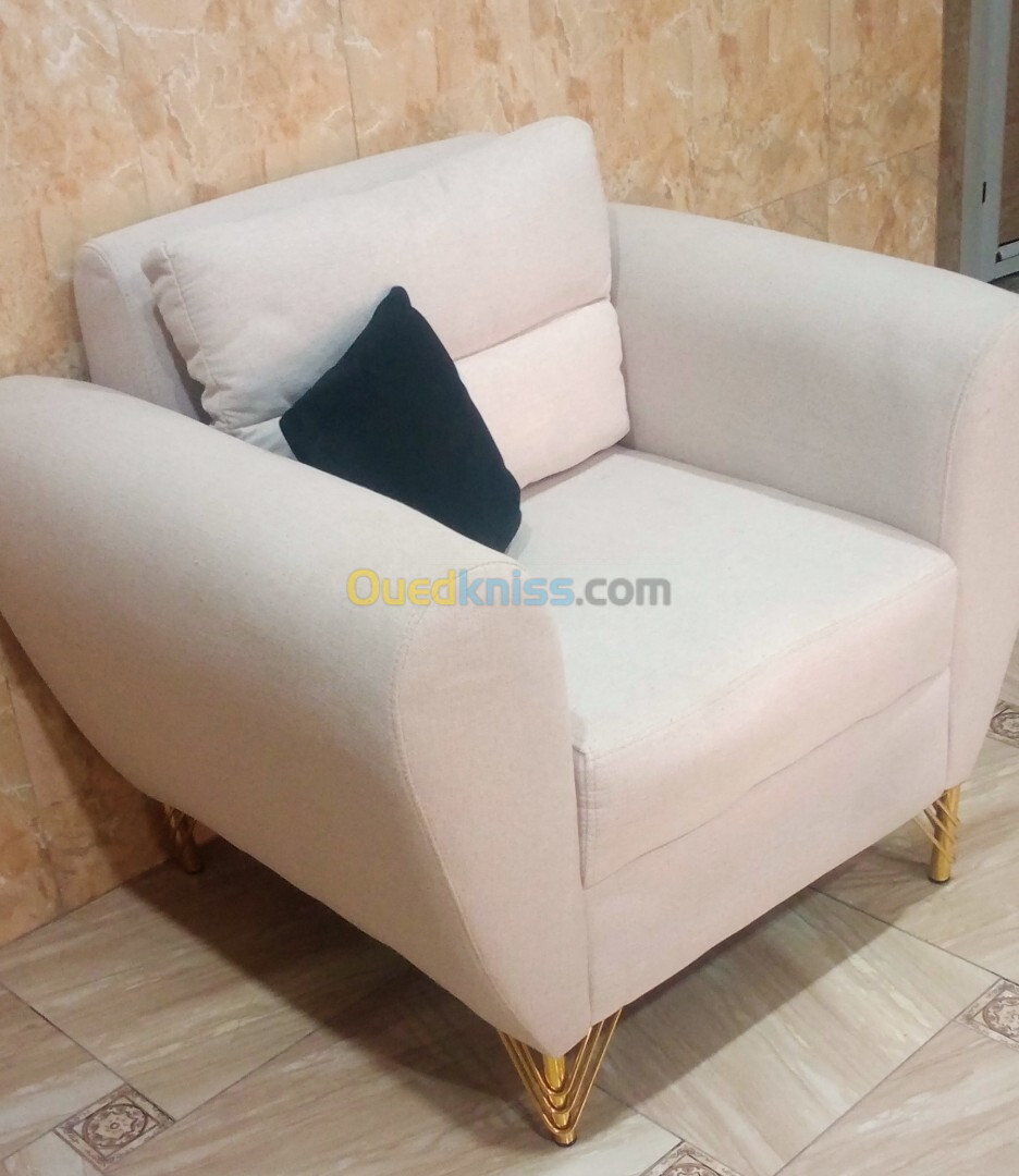 Salon (fauteuil) tissus anti taches 