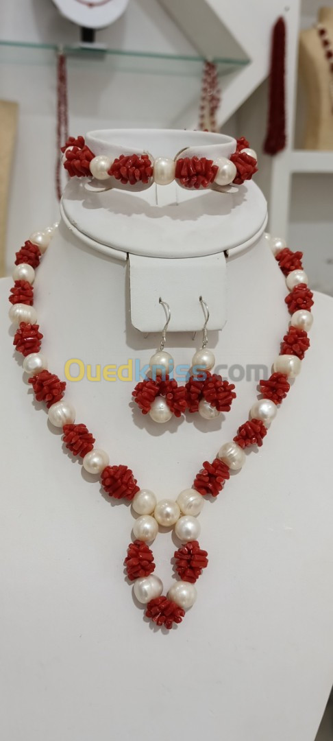 Corail rouge _ les perles de culture 