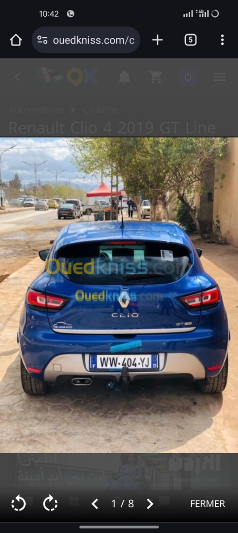 Renault Clio 4 2019 GT Line +