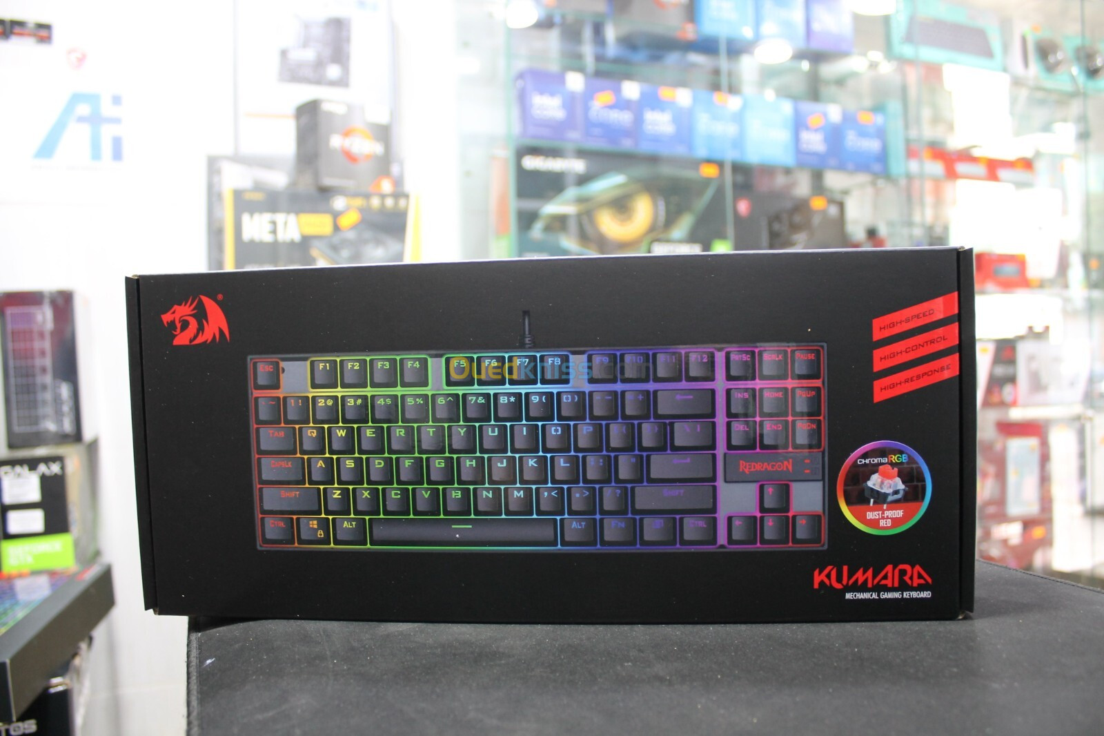 CLAVIER GAMING REDDRAGON K552 KUMARA MECANIQUE RGB