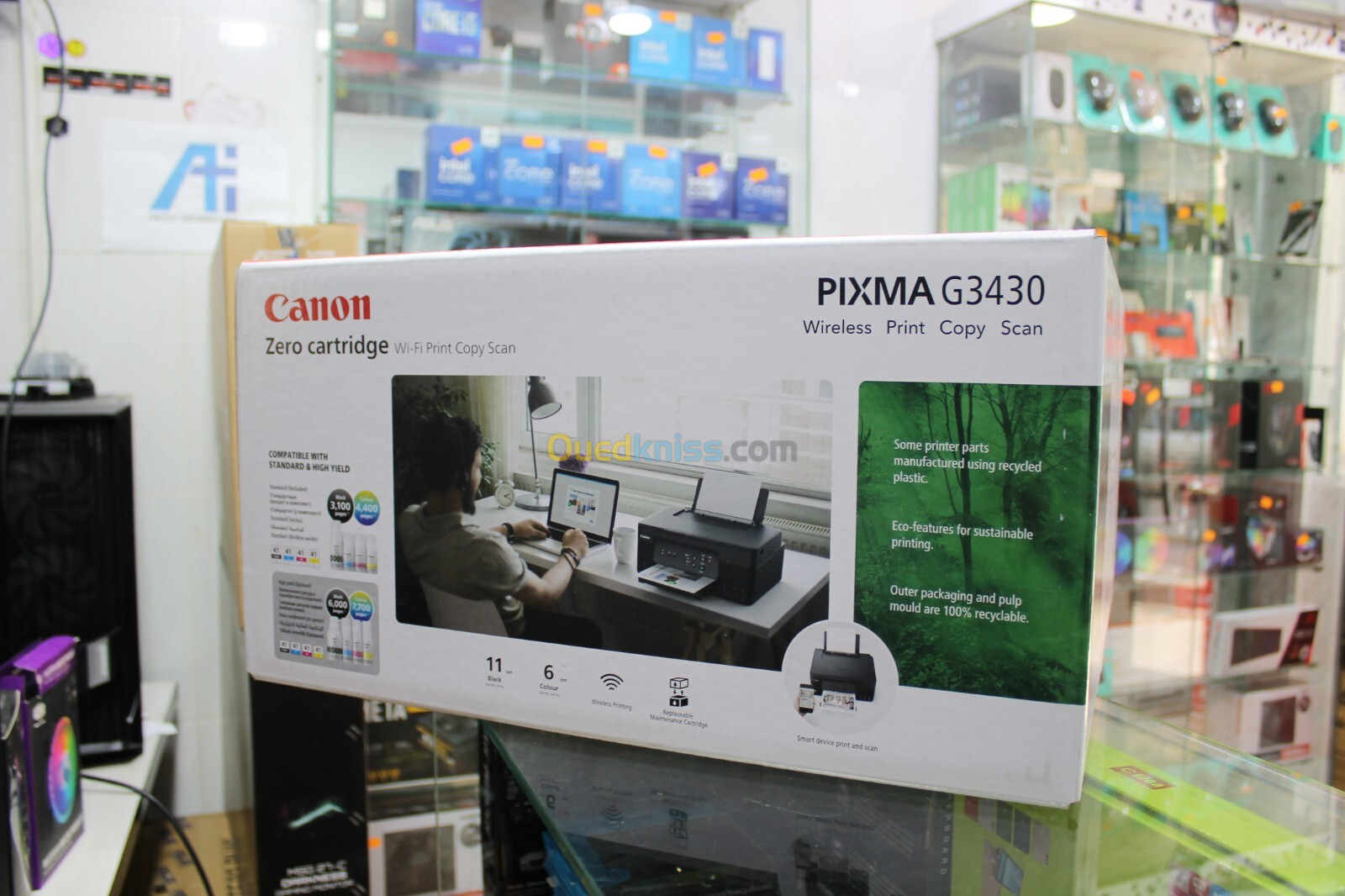 imprimante CANON PIXMA G3430 WIFI RESERVOIRS