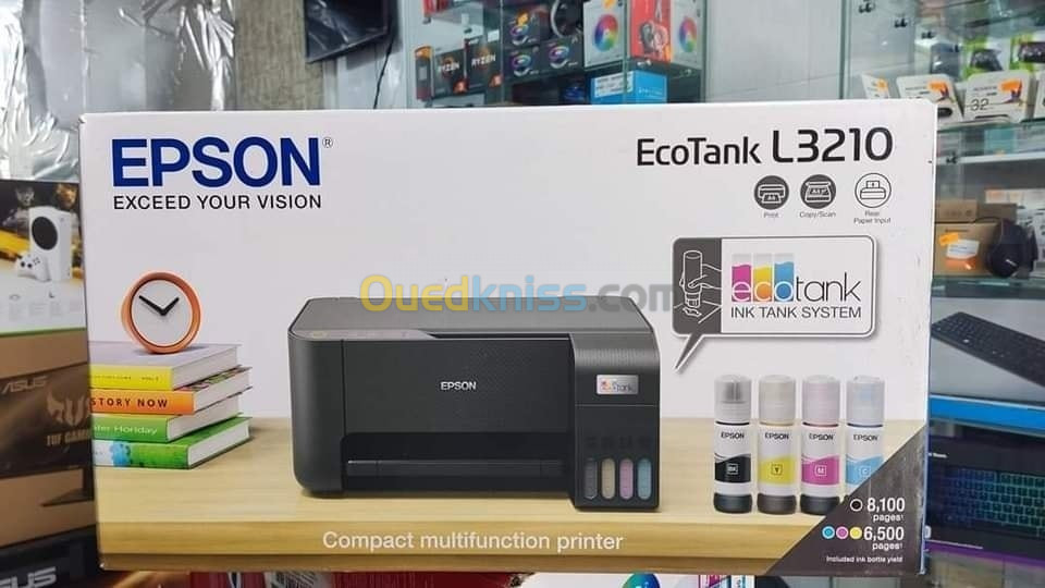 Imprimante Réservoir EcoTank L3210 Epson Multifonction - Alger Algeria