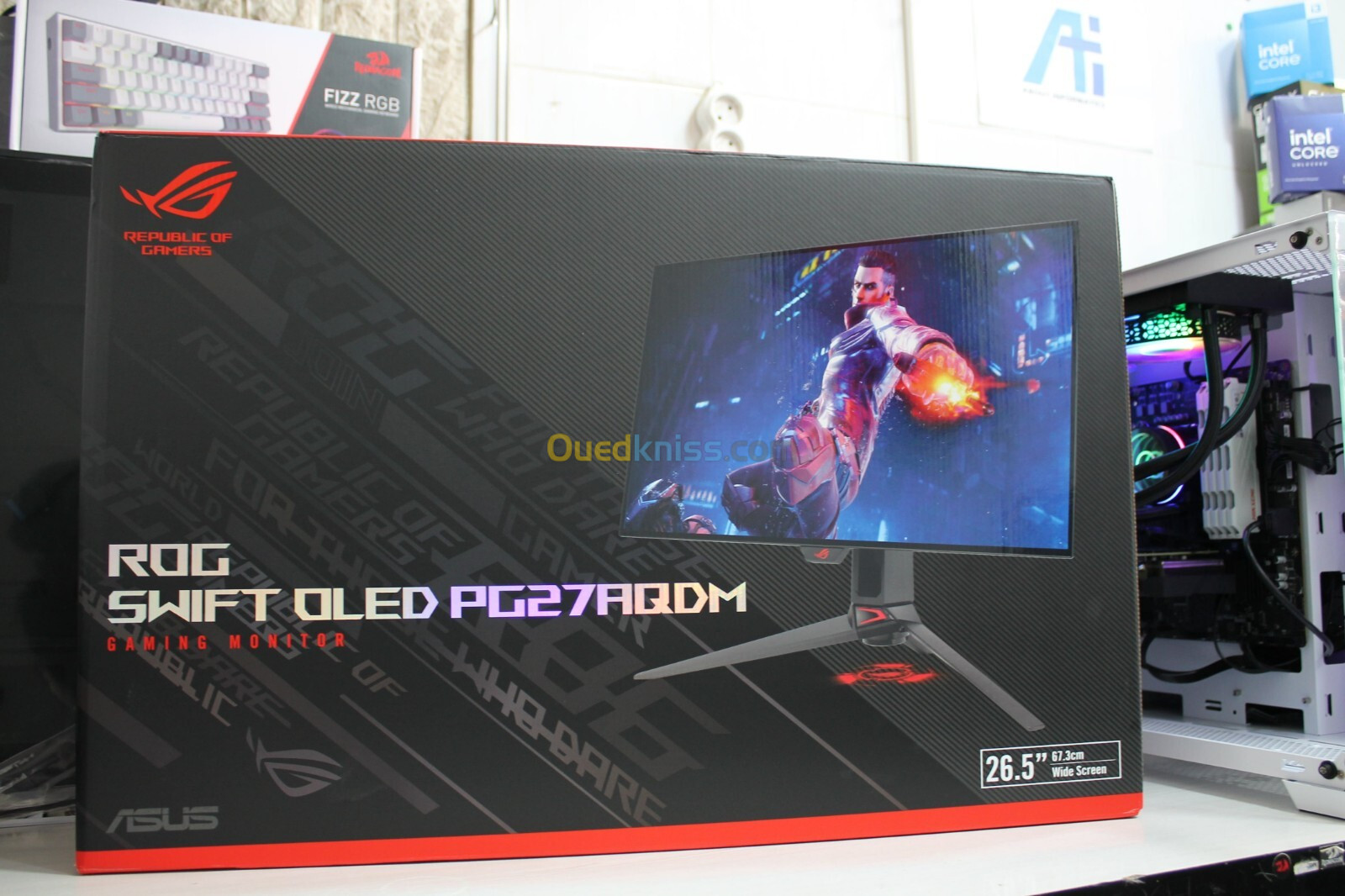 ECRAN ASUS ROG 27" OLED - ROG Swift PG27AQDM