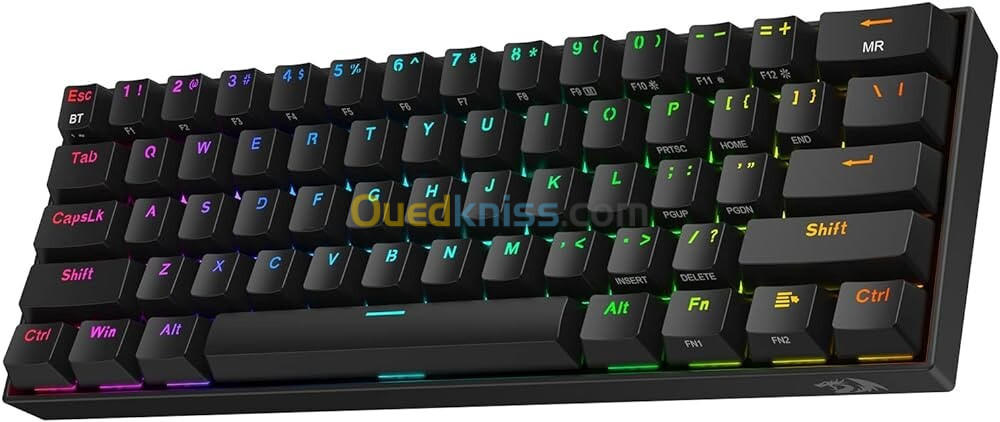 CLAVIER GAMING REDRAGON K530 DRACONIC MECANIQUE RGB DUAL MODE