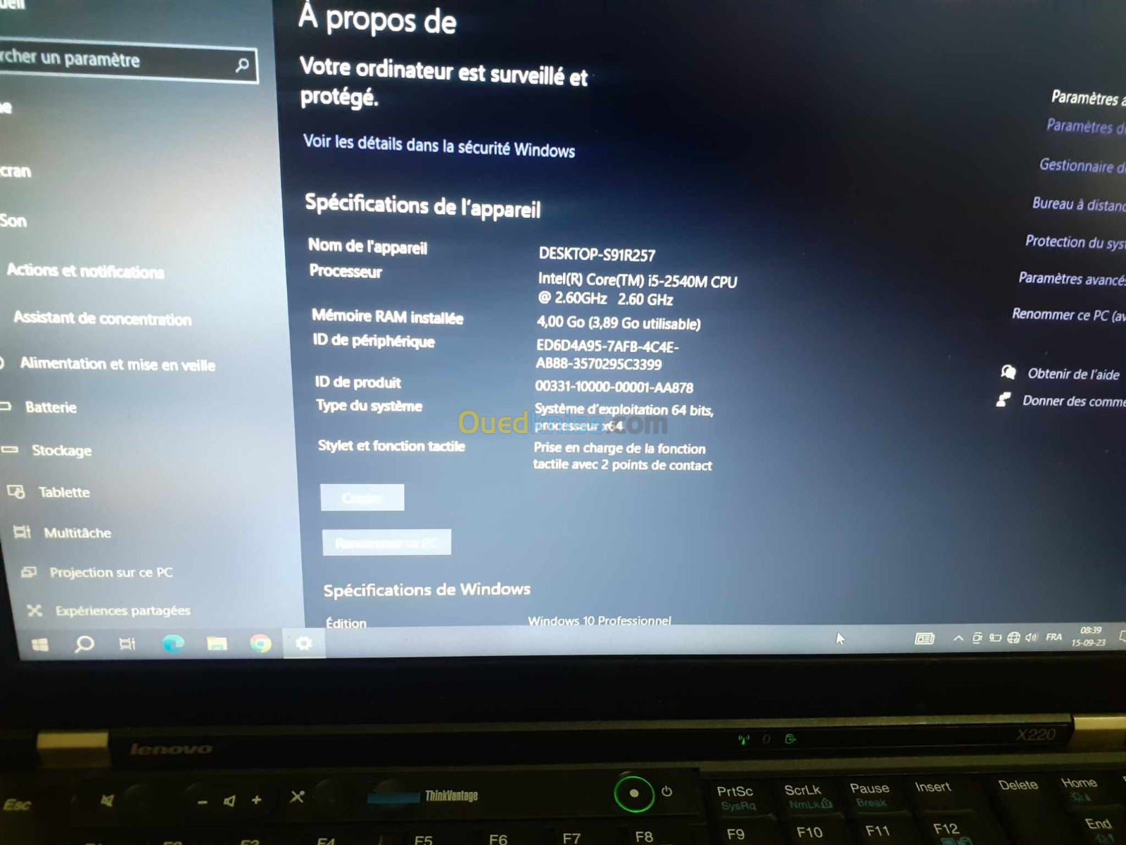 Pc portable Lenovo 