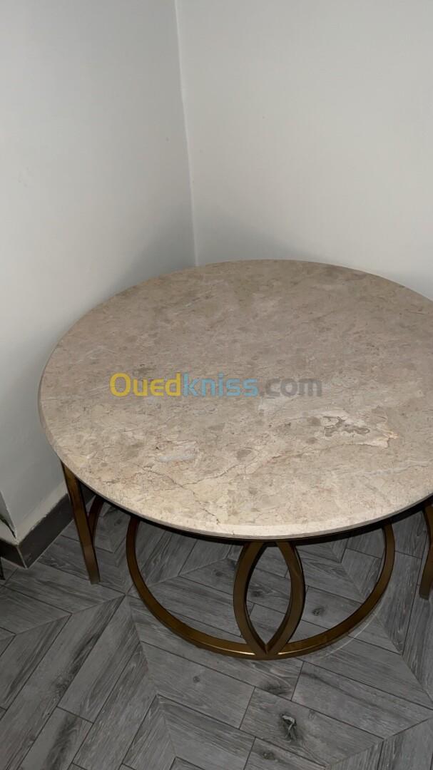 Tables basse en marbre 