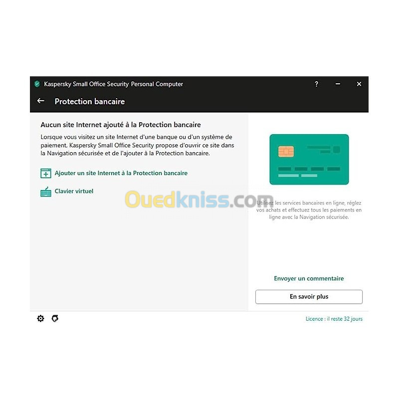 Kaspersky Antivirus Professionel  Small office PC , Android et Serveur