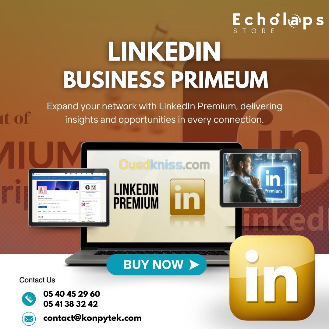 Linkedin Business Premium  Nouveau et ancien Compte