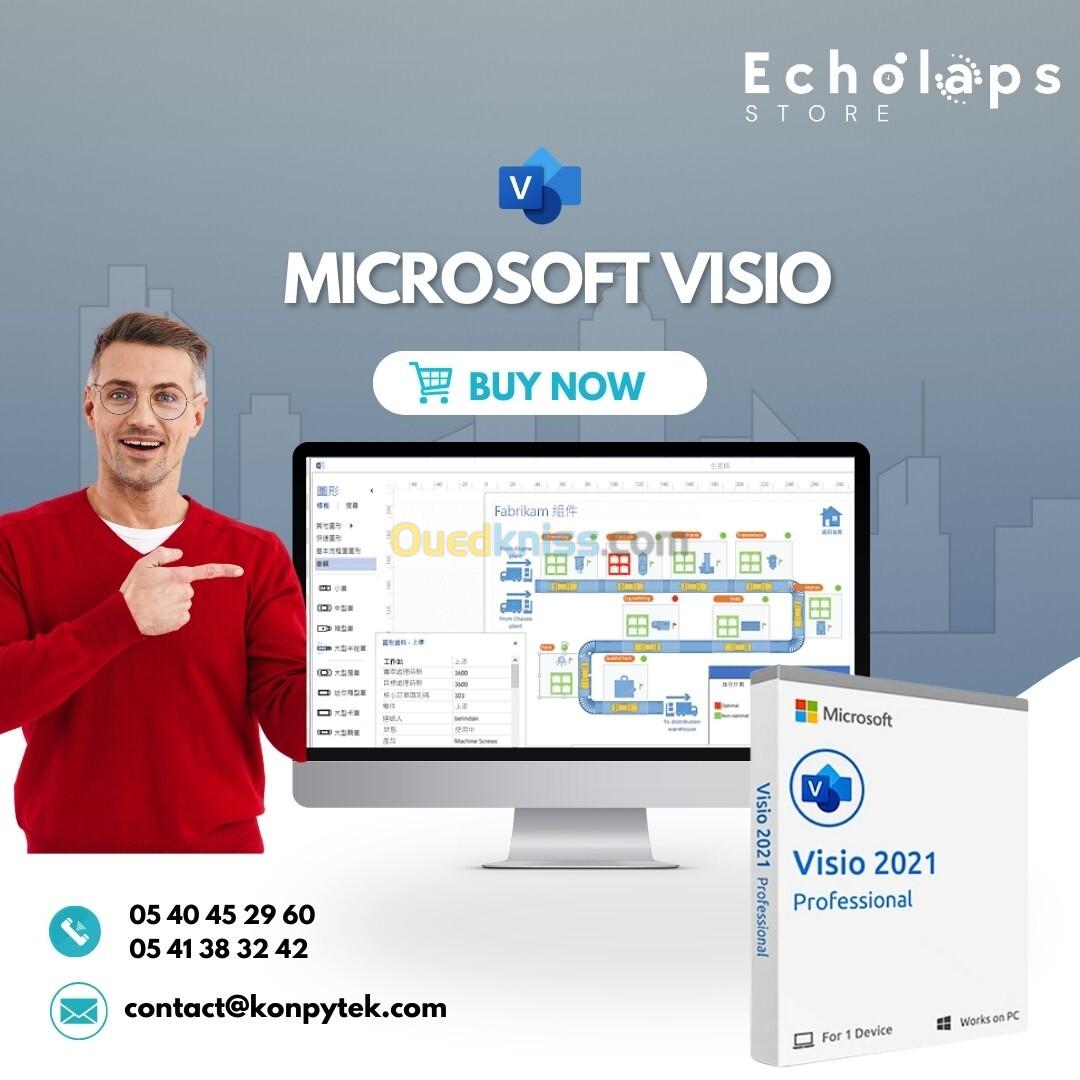  Microsoft Project Pro & Visio Pro Originaux