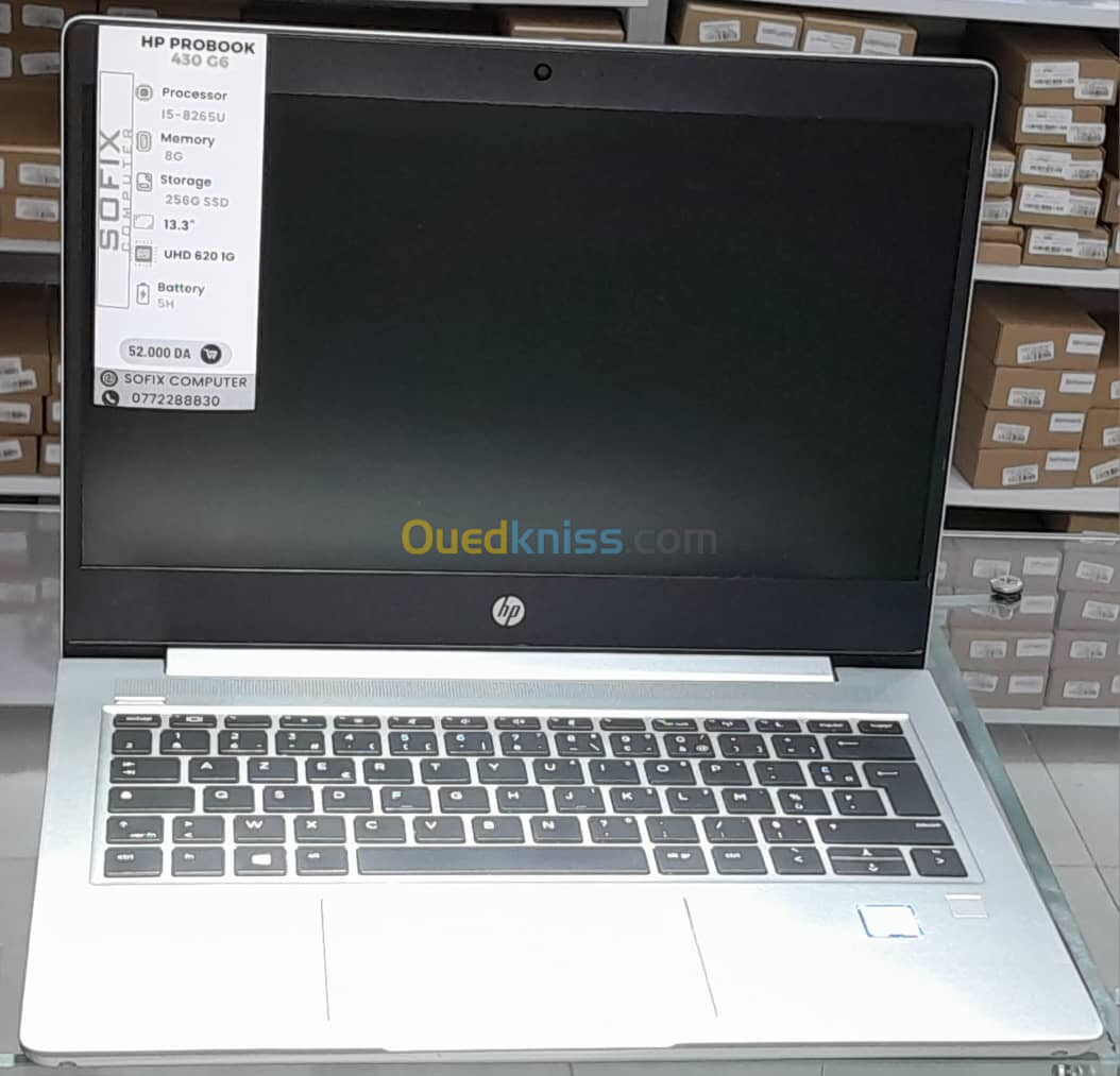 LAPTOP HP PROBOOK 430 G6 I5-8265U 8G 256G SSD 13,3".