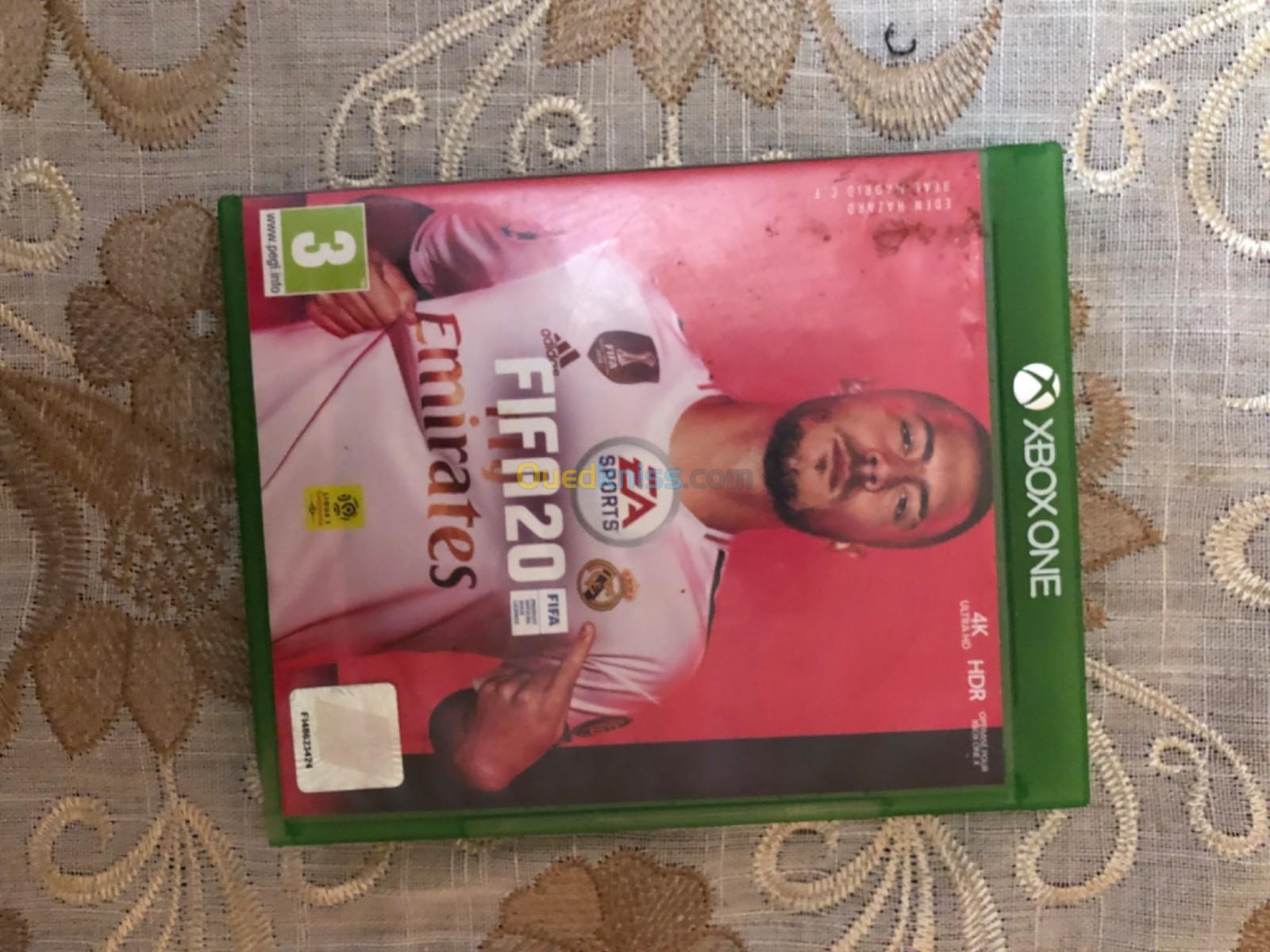 Cd fifa20 pour (xbox one x) et cd project car(xbox one