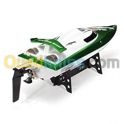 Feilun FT009 Bateau RC de course à grande vitesse avec télécommande électrique 35KMH  - Vert