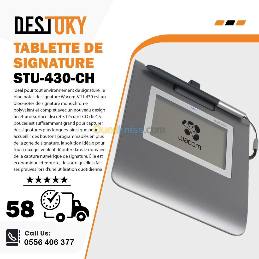 Wacom STU-430-CH TABLETTE DE SIGNATURE LCD STU-430 IN Signature Pad - Tablette graphique