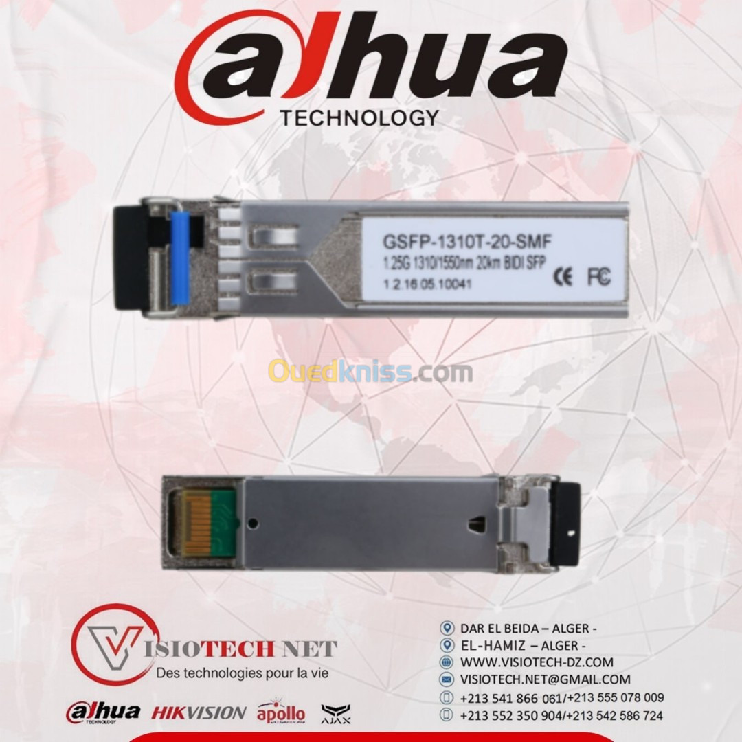 MODULE SFP MONOMODE GIGABIT DAHUA TECHNOLOGY 