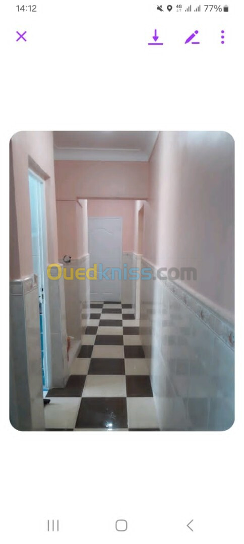 Vente Appartement F03 Alger Les eucalyptus