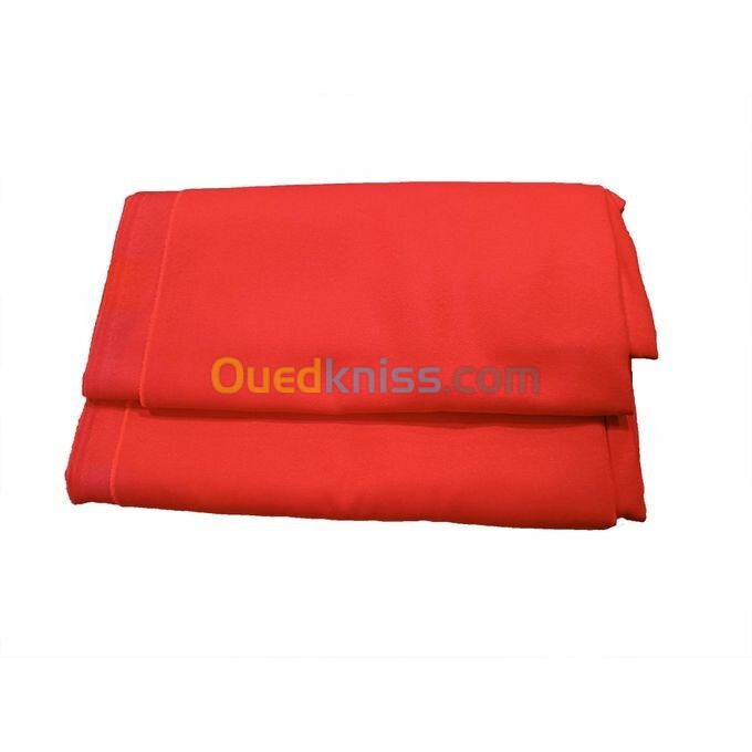 Tapis Housse Drap De Billard Snooker Pool Américain 3Mx1M50 - Rouge Feutrine