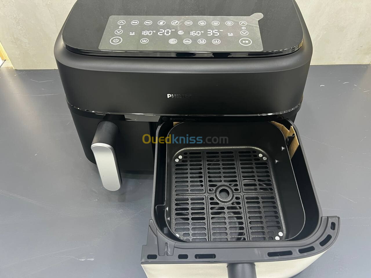 AIRFRYER  PHILIPS Friteuse sans huile A DOUBLE PANIER - 9L (6L-3L)-2750w