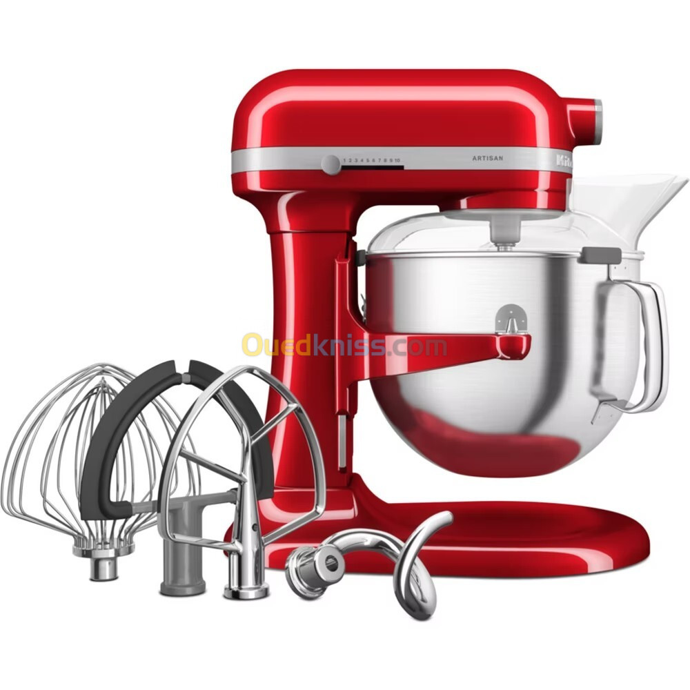 PETRIN KITCHEN AID ARTISAN 6.6 L BOL RELEVABLE POMME D'AMOUR 375W 