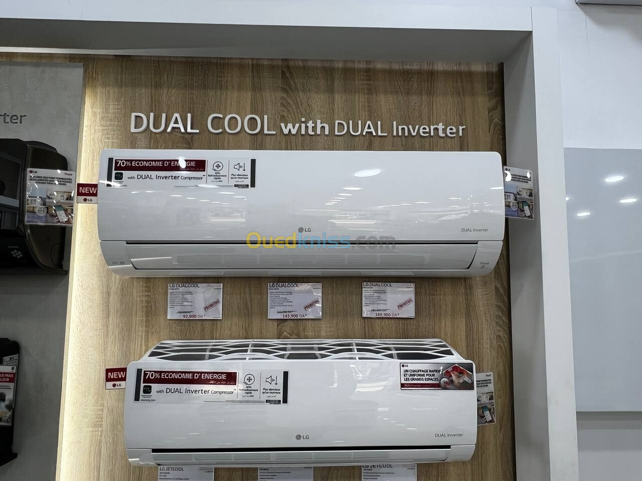 CLIMATISEUR LG 22 K BTU DUALCOOL DUAL INVERTER TROPICAL T3 + WIFI R410A