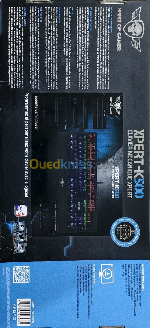 Spirit of gamer k500 keyboard 