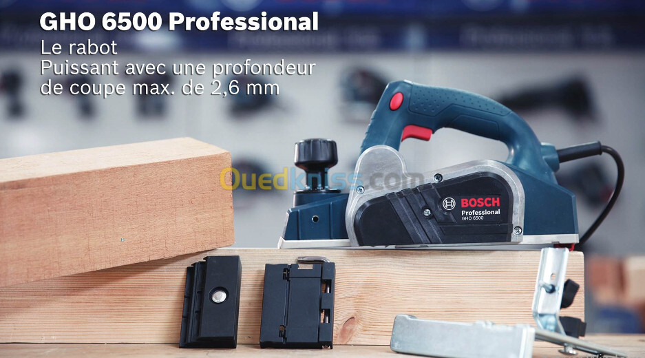 Rabo Professional GHO 6500 , marque bosch , Pui : 650 w , RPM 16500 tr/min , allemand oreginale .