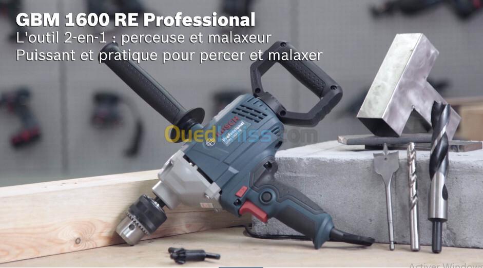 Perceuse Professional GBM 1600 RE , marque bosch , Pui : 850 w ,D maxi : 16 mm ,allemand oreginale .