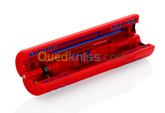 Outil à dénuder pour câbles coaxiaux , marque knipex , Re : 16 60 100 SB , Made in germany .