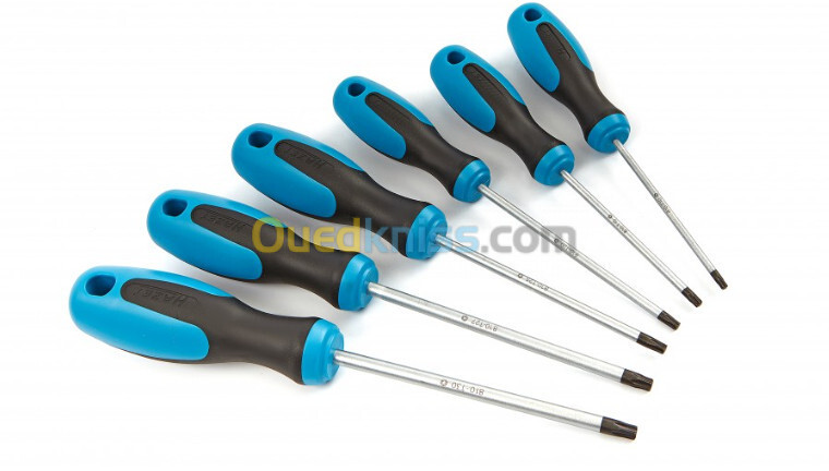 jeu tournevis etoile TORX , marque HAZET , 6 pieces , Re : 810T/6 , allemend origenal .