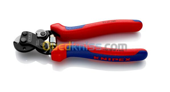 Coupe boulons compactes , marque knipex , tranchants de précision , made in germany .