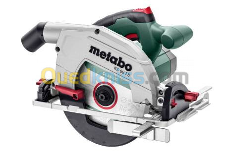 Scie circulaire KS 66 FS , marque metabo , Re : 601066000 , Puissance 1500 W , allemend oregenale .