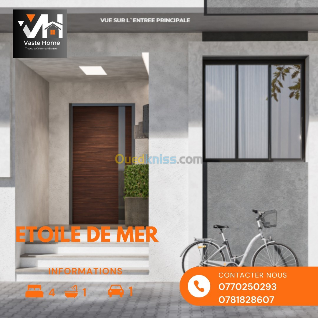 Vente Appartement F4 Alger Bordj el bahri