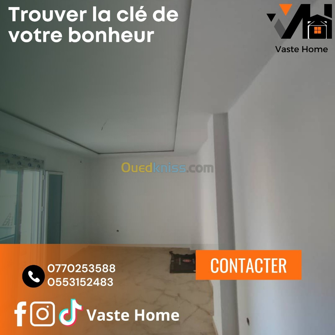 Vente Appartement F3 Alger Bab ezzouar