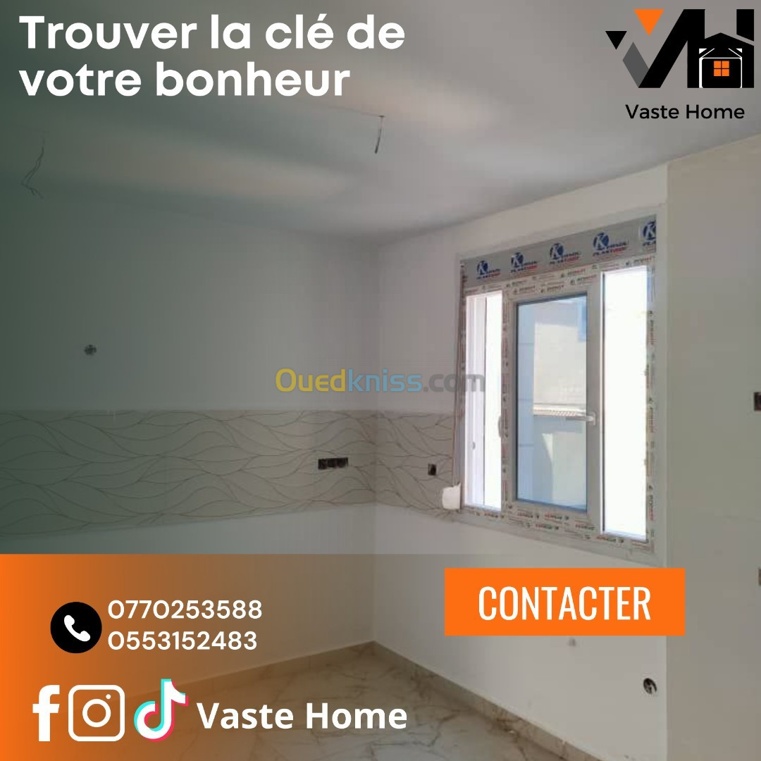 Vente Appartement F3 Alger Bab ezzouar