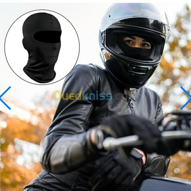 Cagoule et Masque d'hiver moto , ski , velo