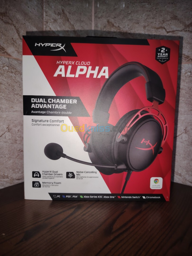 Casque Hyperx cloud alpha 