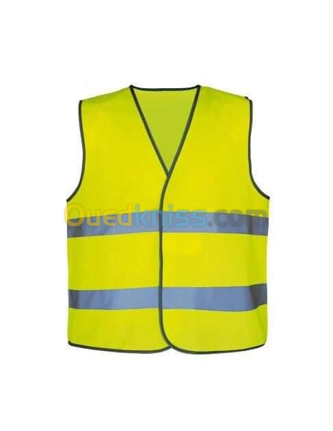 Gilet jaune fluorescent HV 