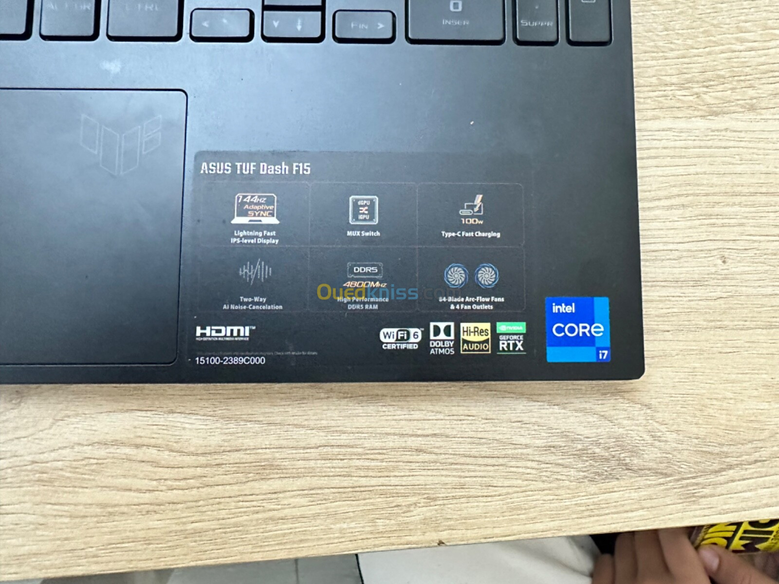 Asus tuf DASH F 15