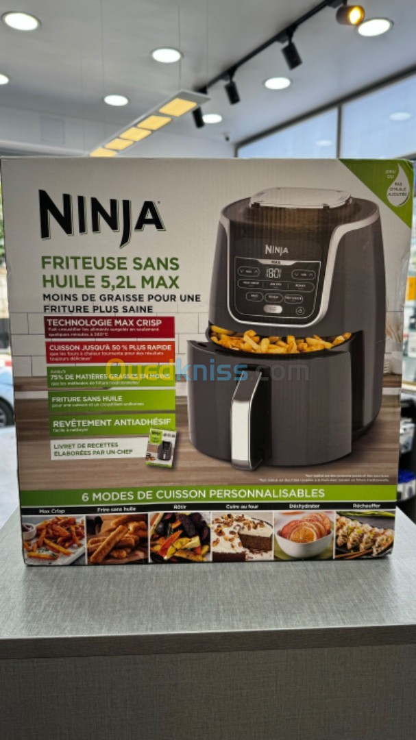 Ninja friteuse sans huile 5.2L 