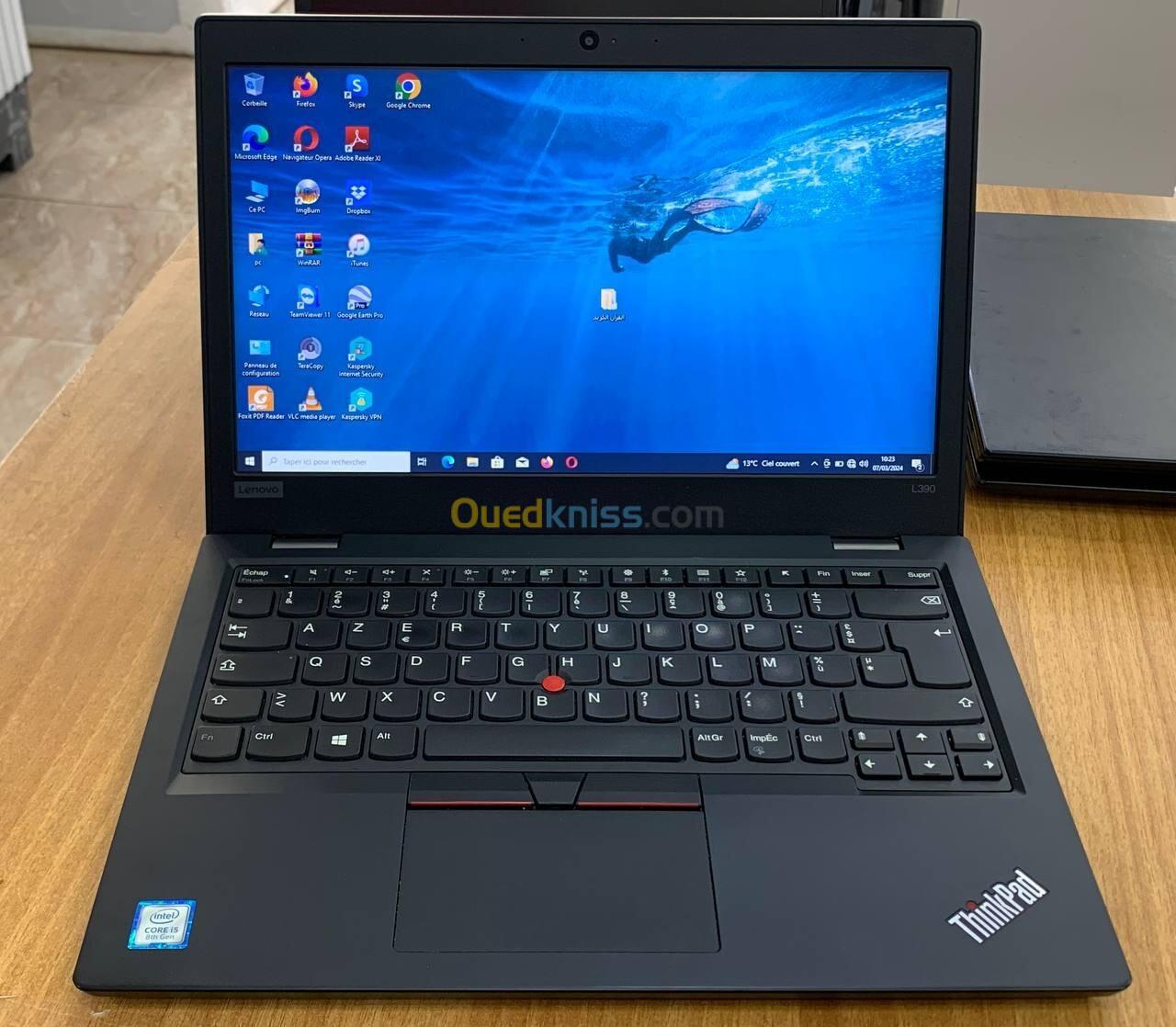 THINKPAD L380 / INTEL I5 8 EME / 8G / 256 SSD/ 14 FHD