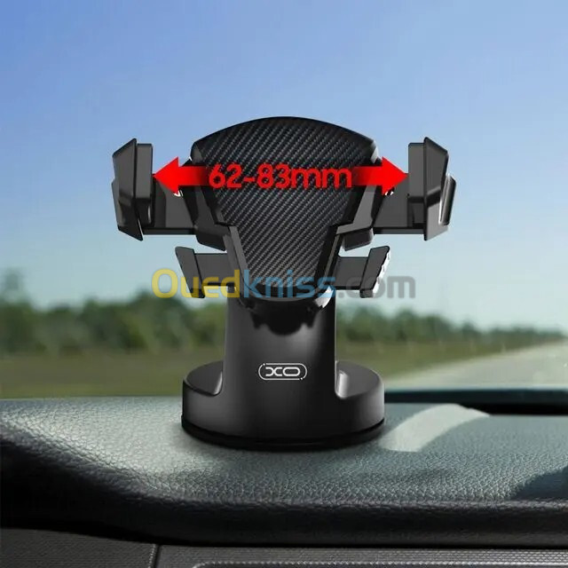 Support de Voiture Smartphone XO Fixation Ventouse Tableau de Bords C88