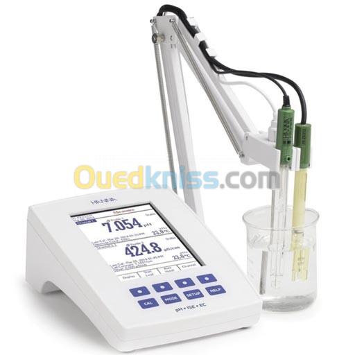 Multiparamètre pH-/EC-/ISE qualité recherche