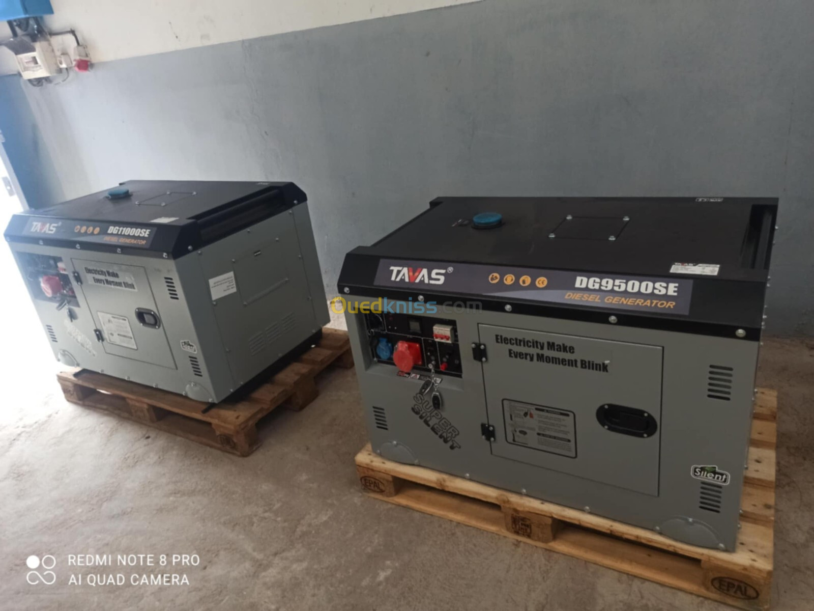 Groupe électrogène 9.5 kva et 11kva 