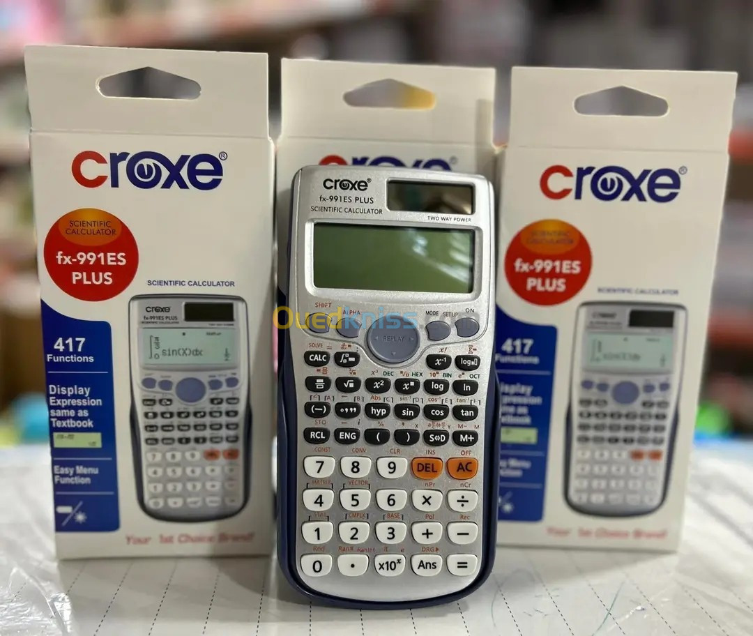 Calculatrice CROX copie de CASIO fx-991es plus 