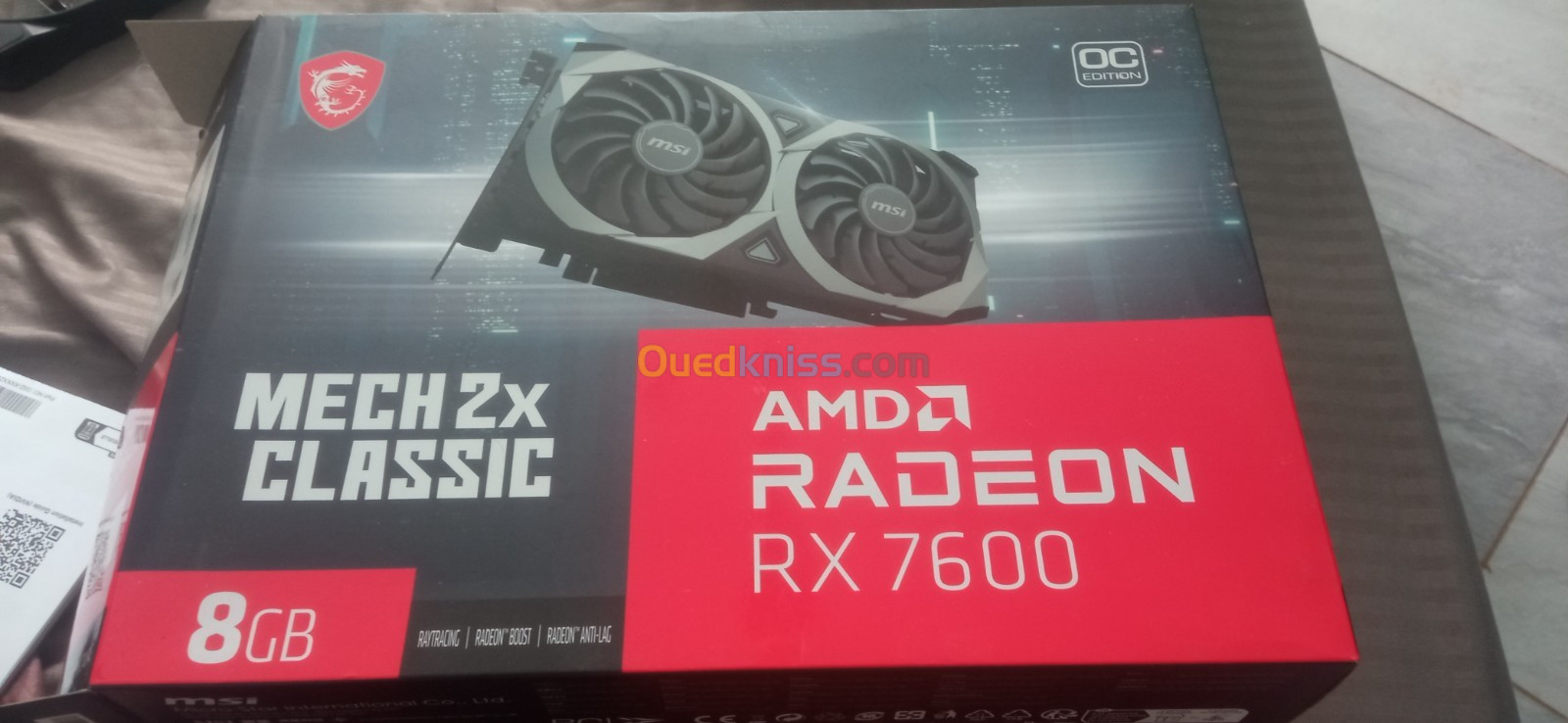 AMD RADEON RX7600