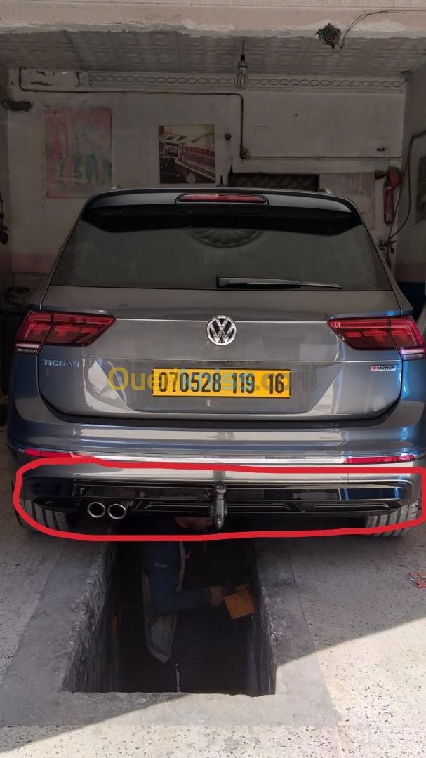 Diffuseur (spolier) arrière original, Tiguan rline 2019