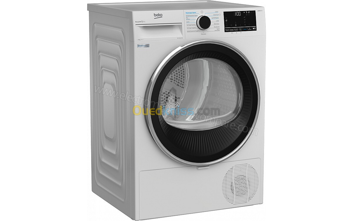 SÈCHE LINGE BEKO 8KG IRONFINISH POMPE À CHALEUR A+++ 