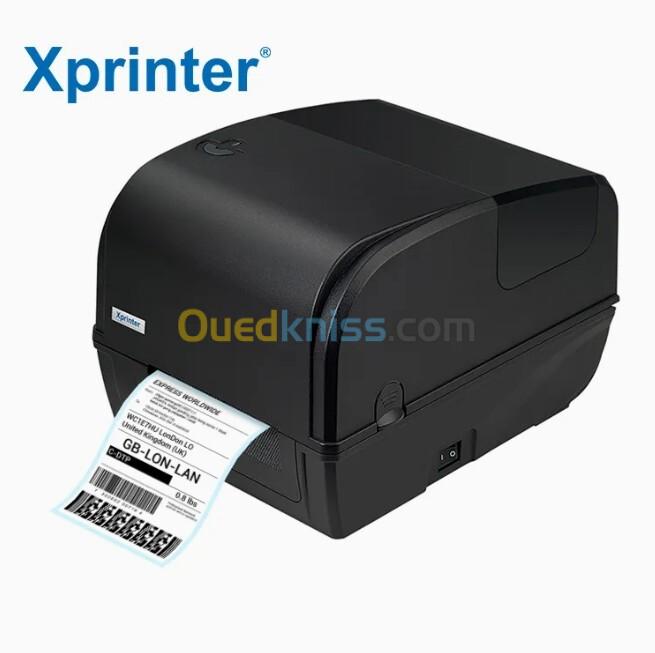 Imprimante thermique Xprinter XP-TT426B avec Ribon Largeur d'impression jusqu'à 108 mm