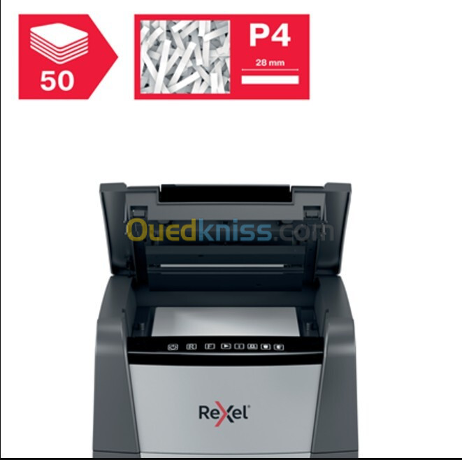 Destructeur de documents Rexel Optimum Auto+ 50X